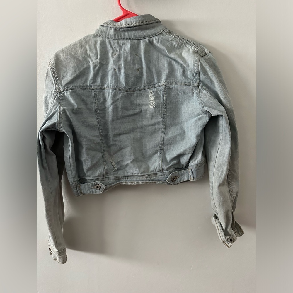 Cropped Jean jacket - Picture 3 of 3